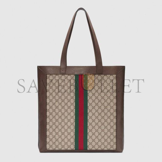 GUCCI OPHIDIA SOFT GG SUPREME LARGE TOTE 519335 (43*41*5.5cm) GUCCI OPHIDIA SOFT GG SUPREME LARGE TOTE 519335 (43*41*5.5cm)