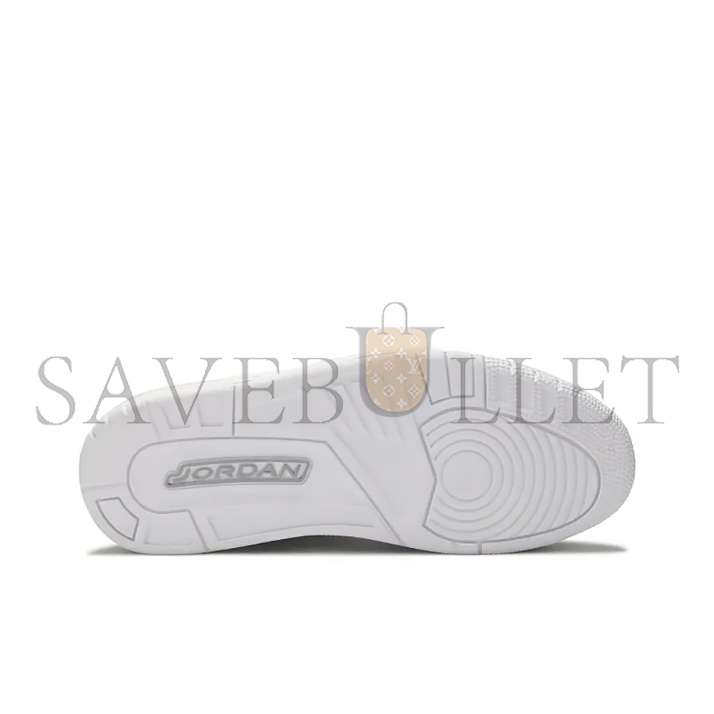 NIKE JORDAN 3 RETRO SILVER ANNIVERSARY 398613-102