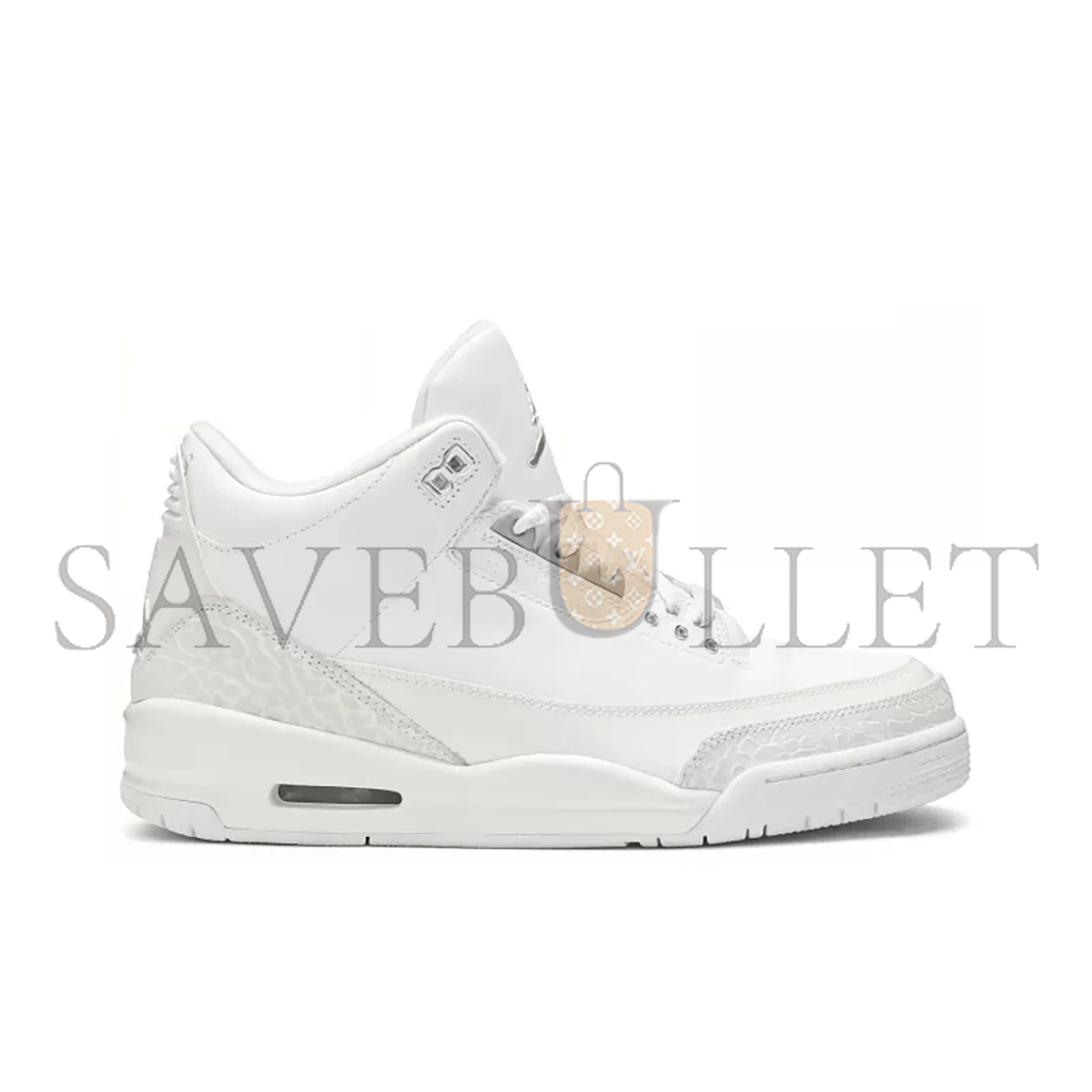 NIKE JORDAN 3 RETRO SILVER ANNIVERSARY 398613-102