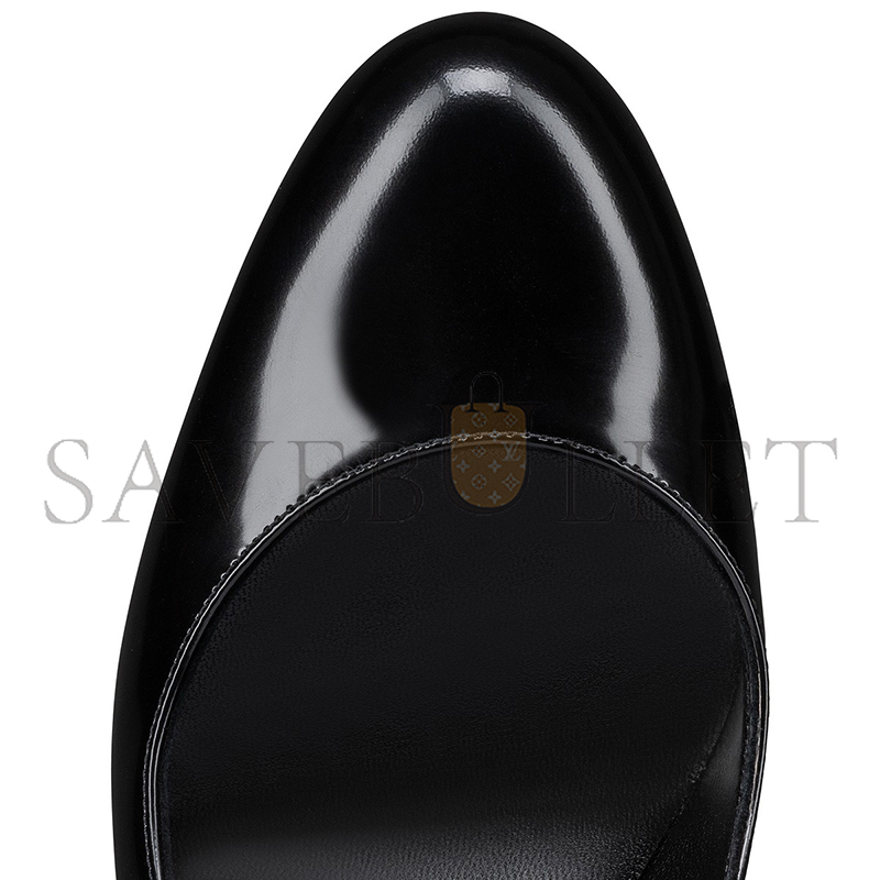 CHRISTIAN LOUBOUTIN PUMPPIE 85 MM PUMPS-CALF LEATHER-BLACK-WOMEN 3230631B439