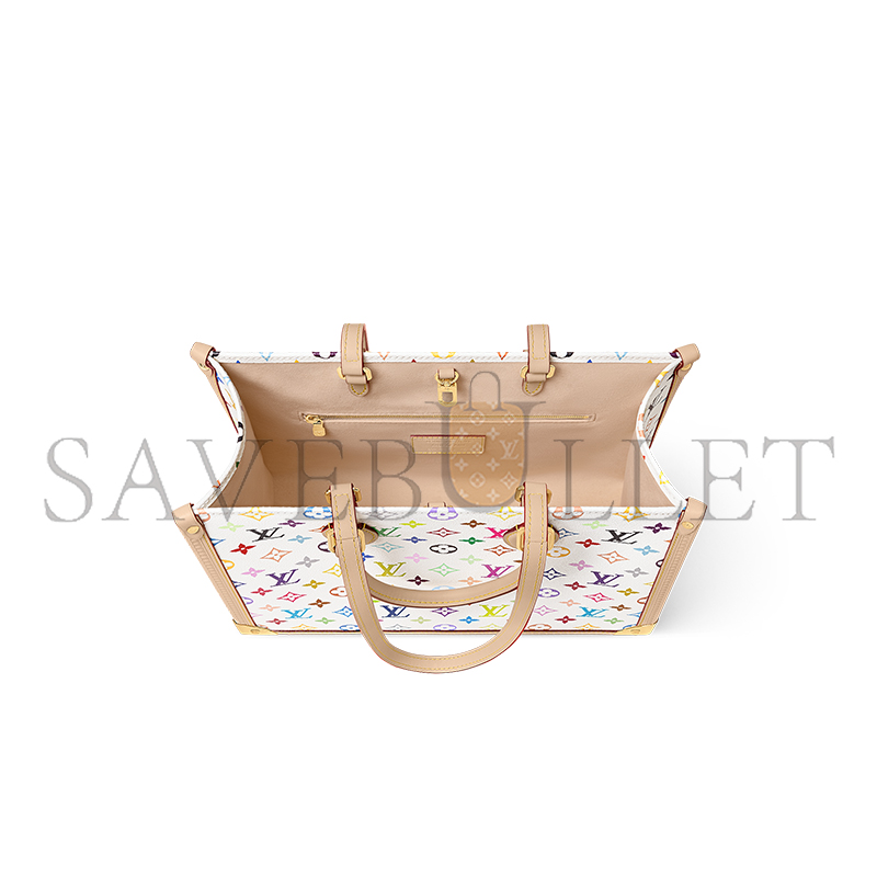 LOUIS VUITTON MURAKAMI LV X TM ONTHEGO MM M13079 (35*27*14cm)