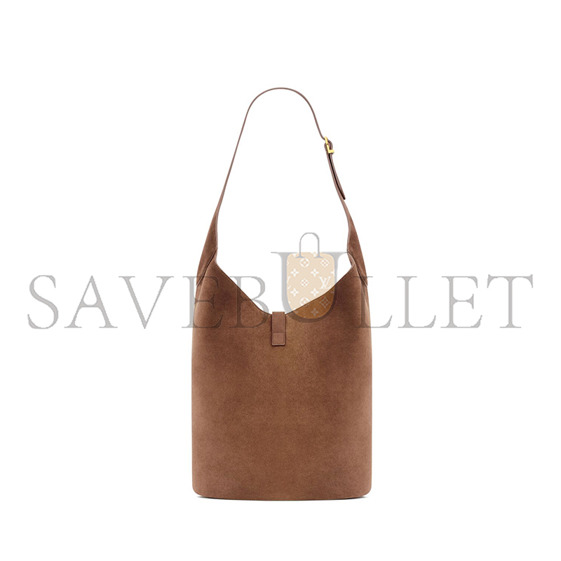 YSL LE 5 À 7 HOBO IN SUEDE 793088008IW2885 (44*32*3cm)