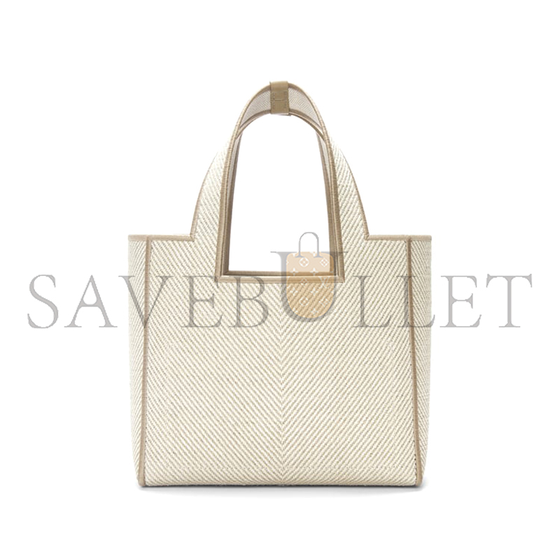 LOEWE SMALL LOEWE FONT TOTE IN JACQUARD CANVAS ALF1B59X14-2370 (24*19.5*11cm)