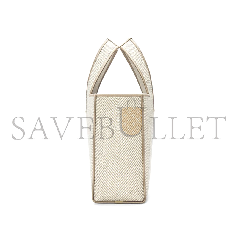 LOEWE SMALL LOEWE FONT TOTE IN JACQUARD CANVAS ALF1B59X14-2370 (24*19.5*11cm)
