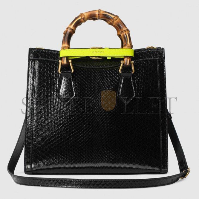 GUCCI DIANA SMALL PYTHON TOTE BAG 660195 (27*24*11cm) GUCCI DIANA SMALL PYTHON TOTE BAG 660195 (27*24*11cm)