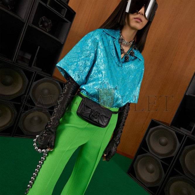 GUCCI GG MARMONT BELT BAG 699757 (16.5*10.2*5.1cm) GUCCI GG MARMONT BELT BAG 699757 (16.5*10.2*5.1cm)
