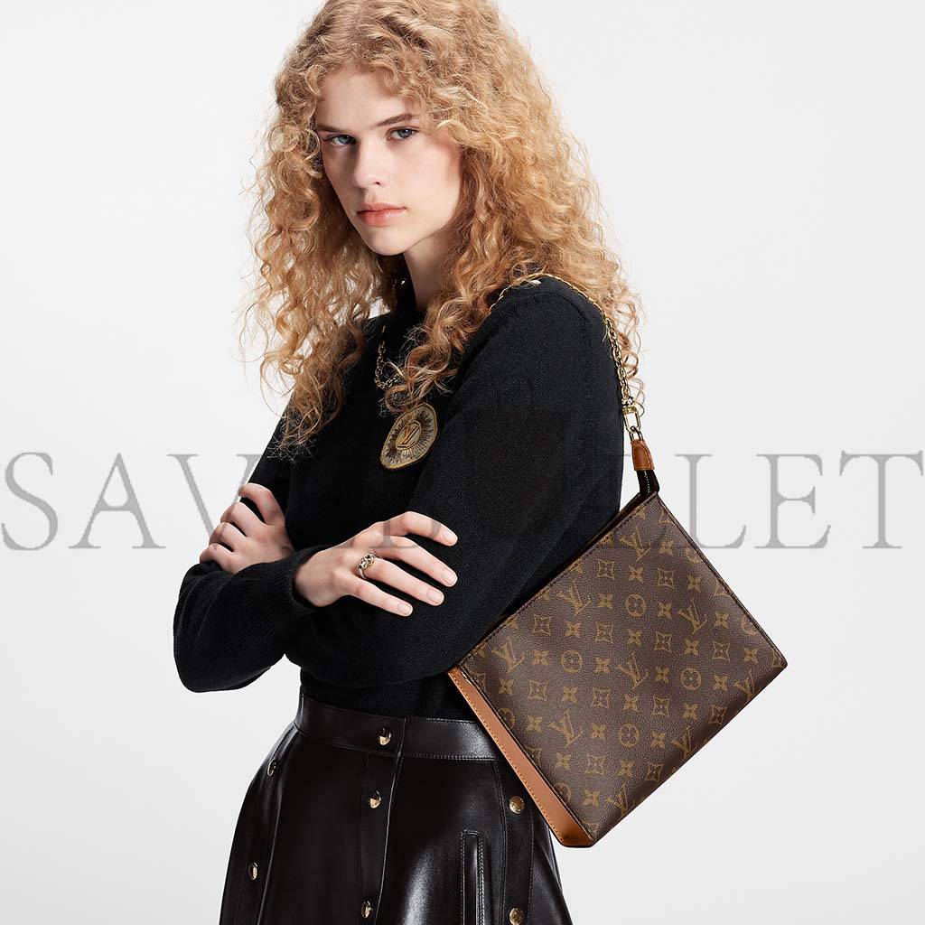 LOUIS VUITTON TOILETRY POUCH ON CHAIN M81412 (25*20*5.5cm) LOUIS VUITTON TOILETRY POUCH ON CHAIN M81412 (25*20*5.5cm)