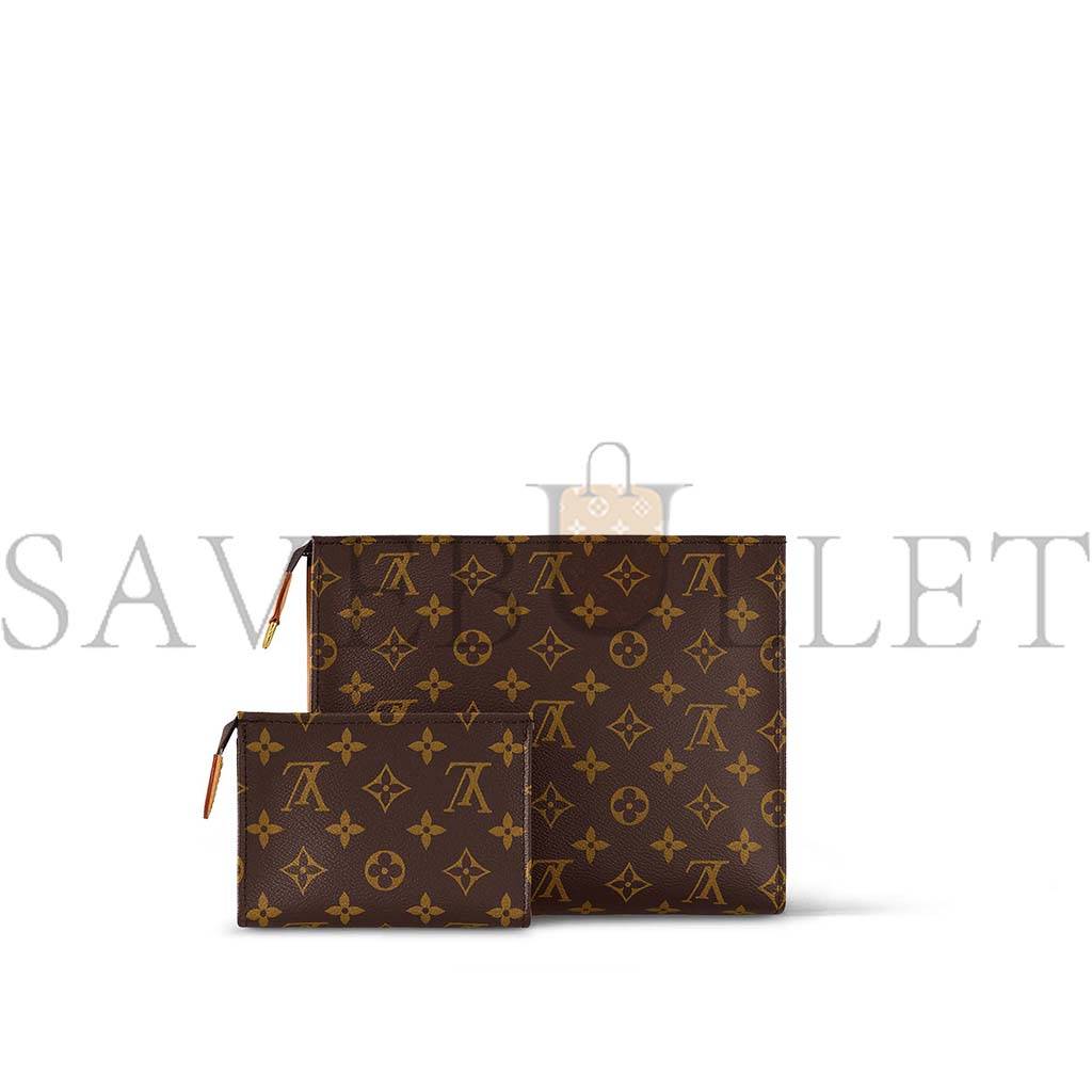 LOUIS VUITTON TOILETRY POUCH ON CHAIN M81412 (25*20*5.5cm) LOUIS VUITTON TOILETRY POUCH ON CHAIN M81412 (25*20*5.5cm)