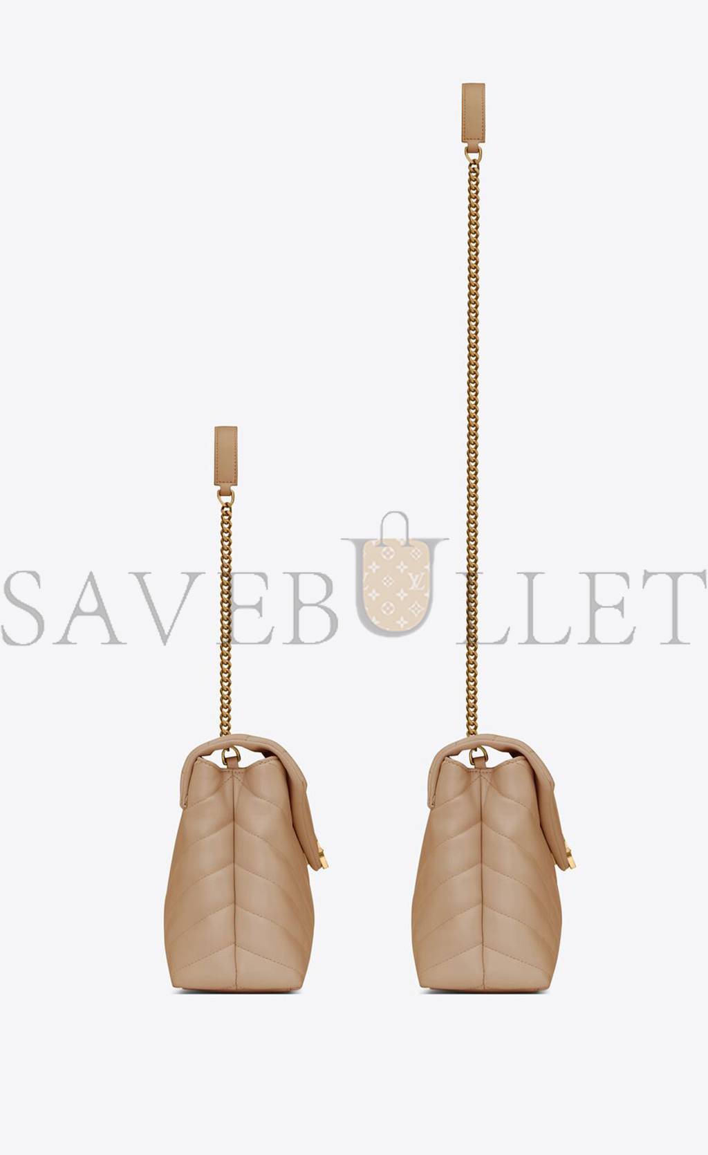 YSL LOULOU SMALL CHAIN BAG IN QUILTED LEATHER 494699DV7272721 (23*17*9cm) YSL LOULOU SMALL CHAIN BAG IN QUILTED LEATHER 494699DV7272721 (23*17*9cm)