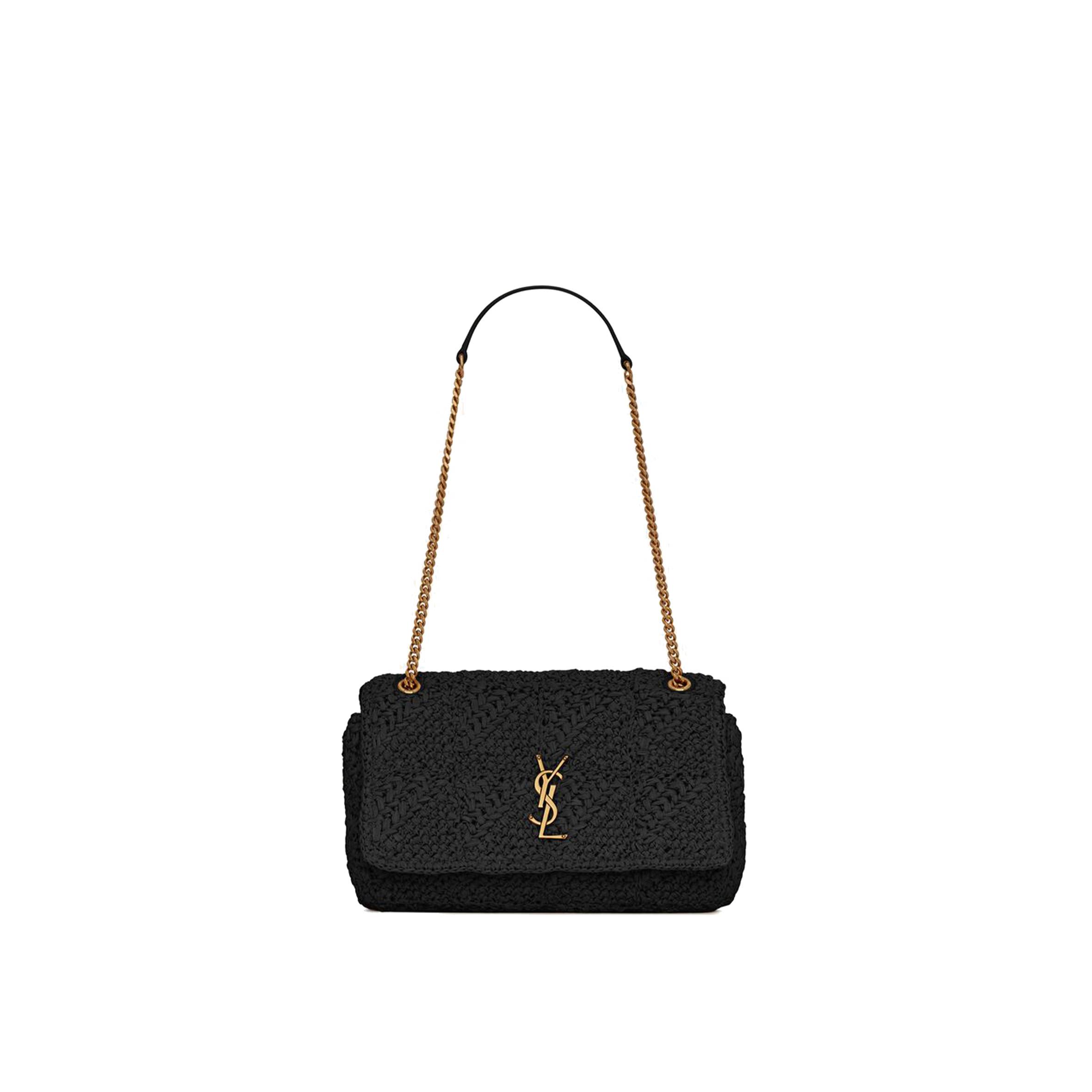 YSL JAMIE MEDIUM CHAIN BAG IN RAFFIA 515821GAAAT1000 (25*15*7.5cm) YSL JAMIE MEDIUM CHAIN BAG IN RAFFIA 515821GAAAT1000 (25*15*7.5cm)