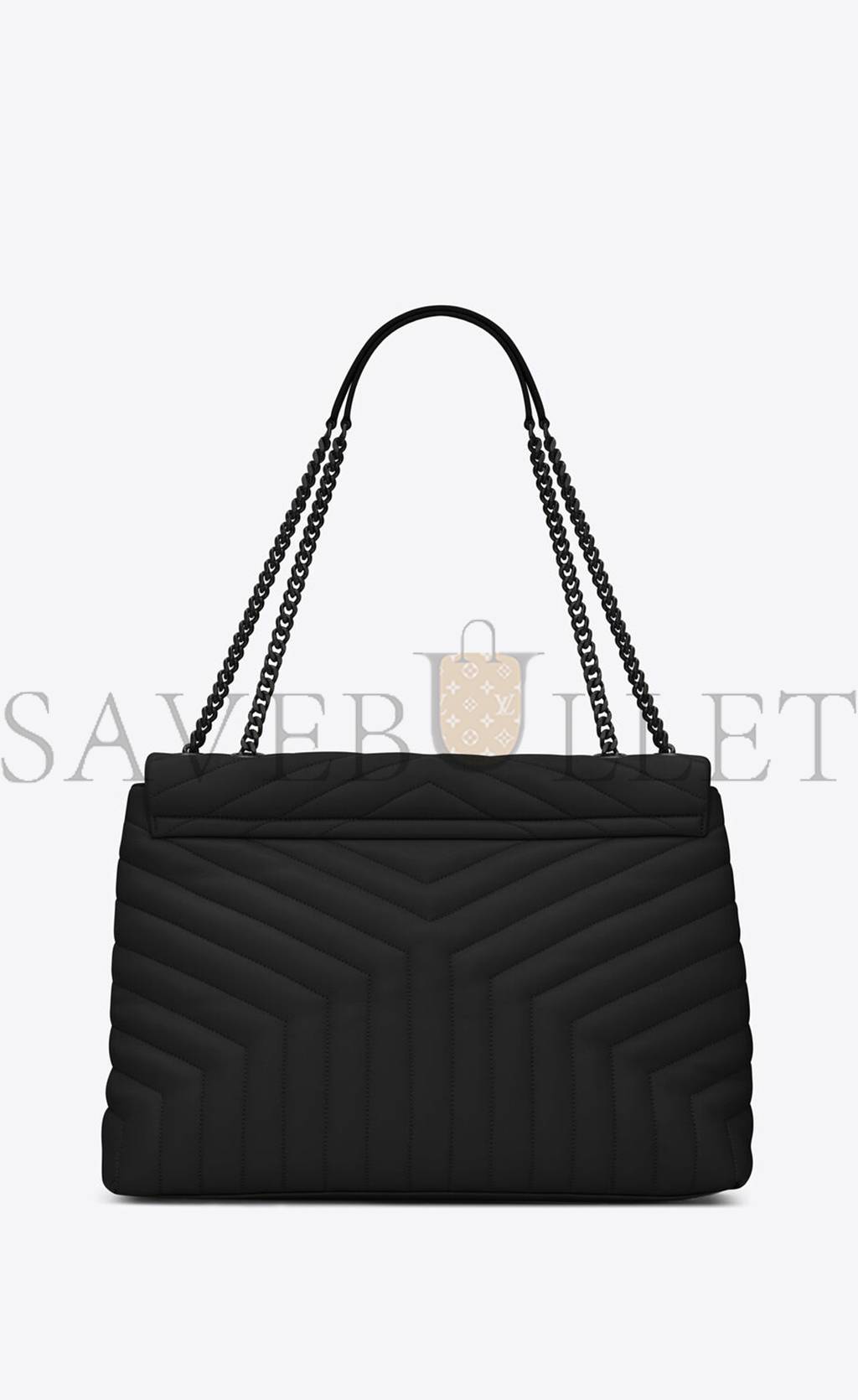 YSL LOULOU LARGE CHAIN BAG IN QUILTED LEATHER 574947DV7281000 (38*27*14cm) YSL LOULOU LARGE CHAIN BAG IN QUILTED LEATHER 574947DV7281000 (38*27*14cm)