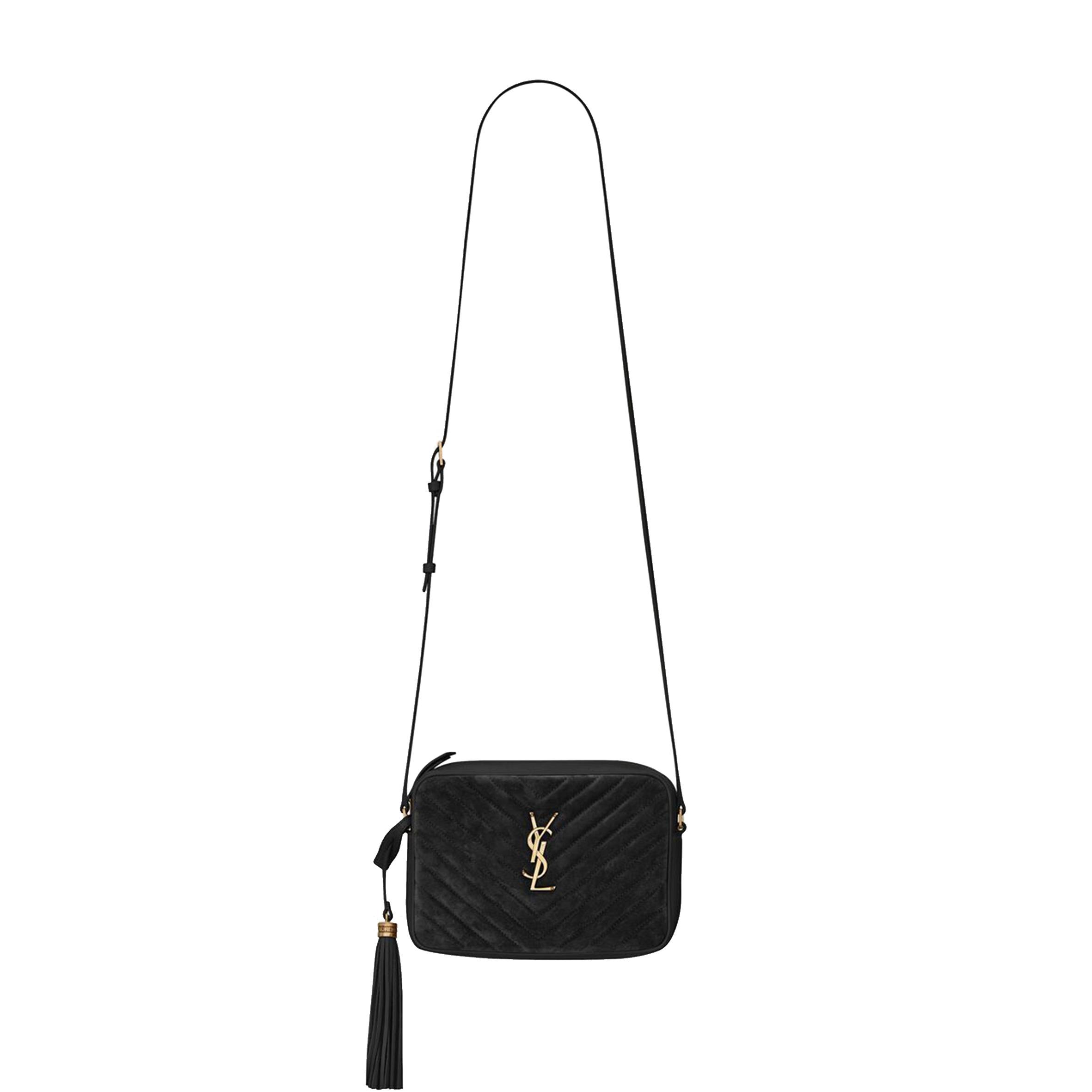 YSL LOU CAMERA BAG IN QUILTED SUEDE AND SMOOTH LEATHER 612544C4BW71000 (23*16*6cm) YSL LOU CAMERA BAG IN QUILTED SUEDE AND SMOOTH LEATHER 612544C4BW71000 (23*16*6cm)