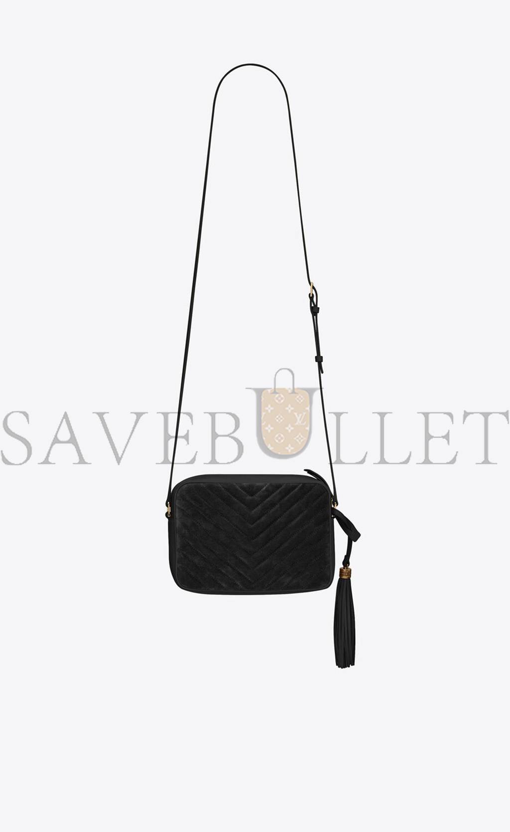 YSL LOU CAMERA BAG IN QUILTED SUEDE AND SMOOTH LEATHER 612544C4BW71000 (23*16*6cm) YSL LOU CAMERA BAG IN QUILTED SUEDE AND SMOOTH LEATHER 612544C4BW71000 (23*16*6cm)