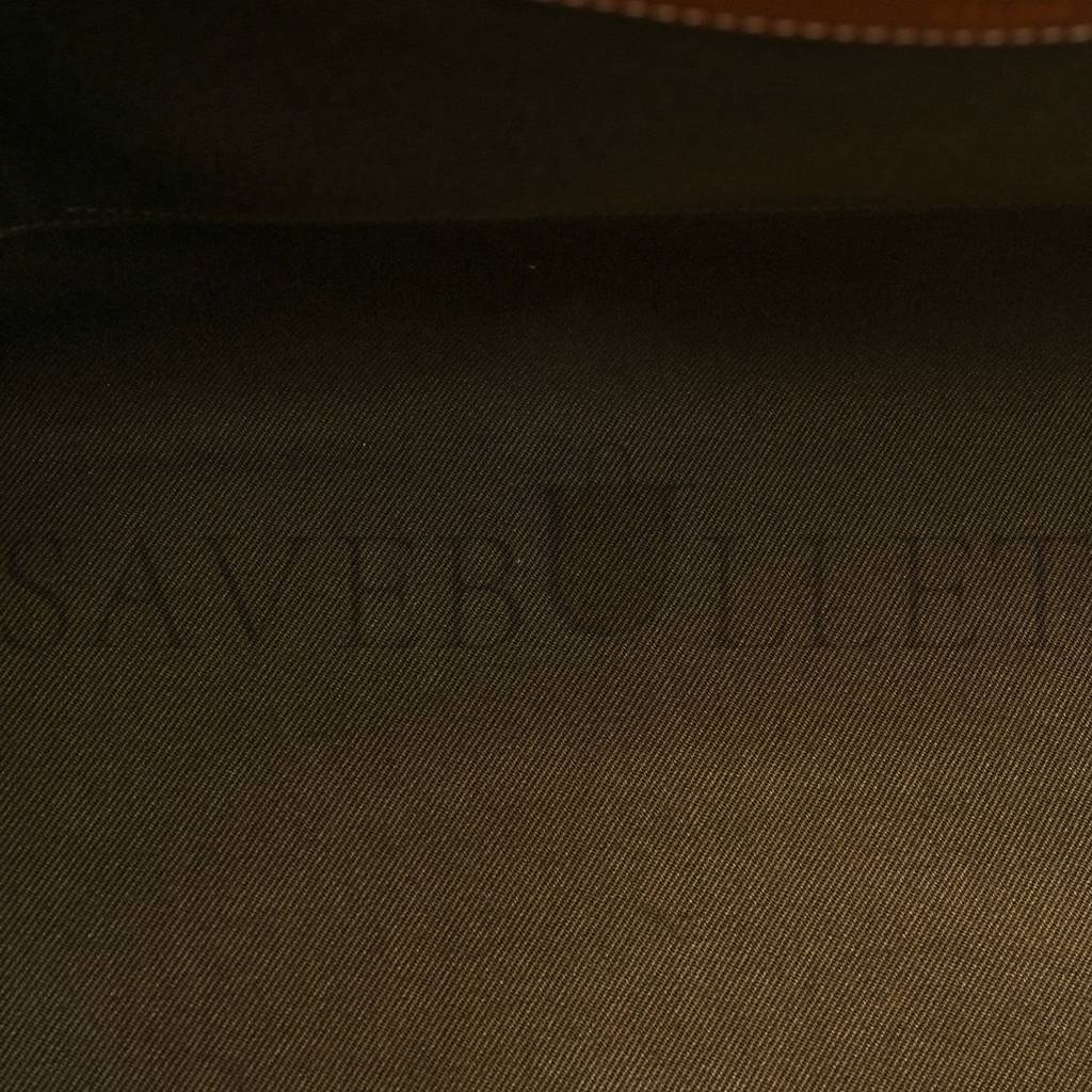 CELINE CANVAS CALFSKIN EMBROIDERED TRIOMPHE LARGE CABAS THAIS KHAKI TAN (41*29*17cm)
